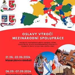 Oslavy výročí s partnerskými městy